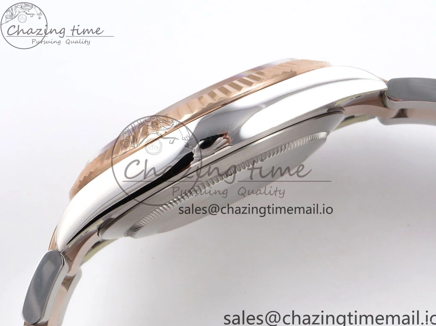 1:1 126331 Bracelet RG 904L DateJust Oyster SH3235（Gain on SS RG 41 Best Edition Steel Weight） Diamonds Dial ARF 0414